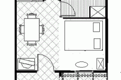 SKETCH-APARTMENT-BONACA-KLEK-WITH-ONE-ROOM-AND-DINING-ROOM-WITH-ONE-DOUBLE-BED-FOR-4-PERSON